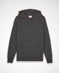 Hoodie Light oversize en cachemire - Anthracite