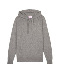 Hoodie Light oversize en cachemire - Dark Heather Gray