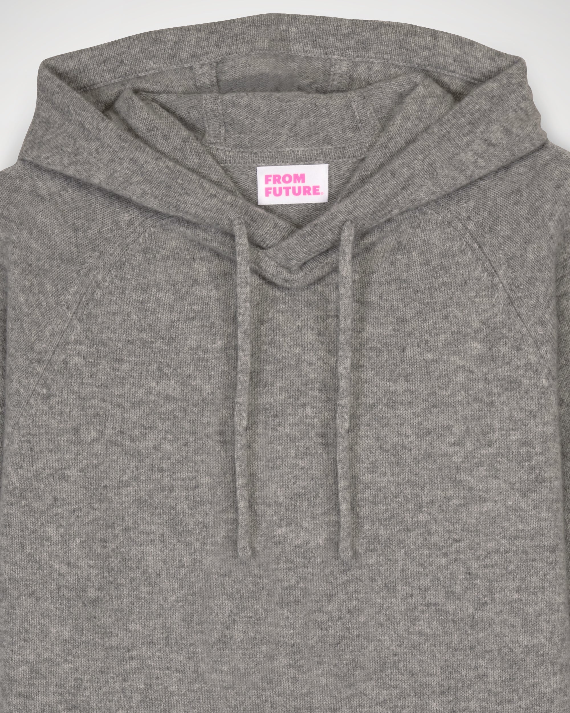 Hoodie Light oversize en cachemire - Dark Heather Gray