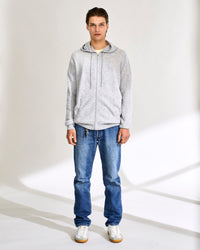 Hoodie zippé From Future Club en cachemire - Light Heather Gray
