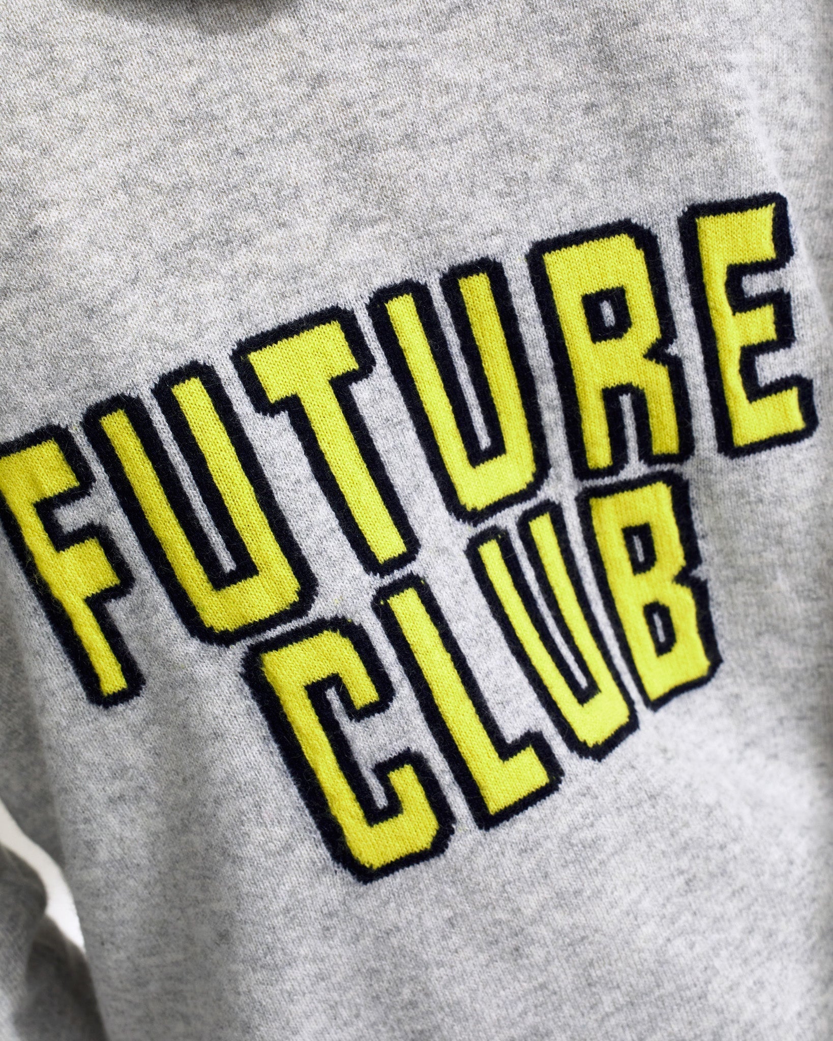 Hoodie zippé From Future Club en cachemire - Light Heather Gray