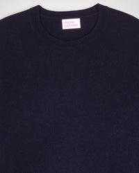 Pull Light à col rond en cachemire - Navy