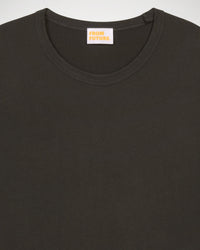 T-shirt à col rond basique - Carbon