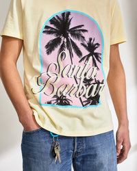 T-shirt Santa Barbara - Pale Yellow