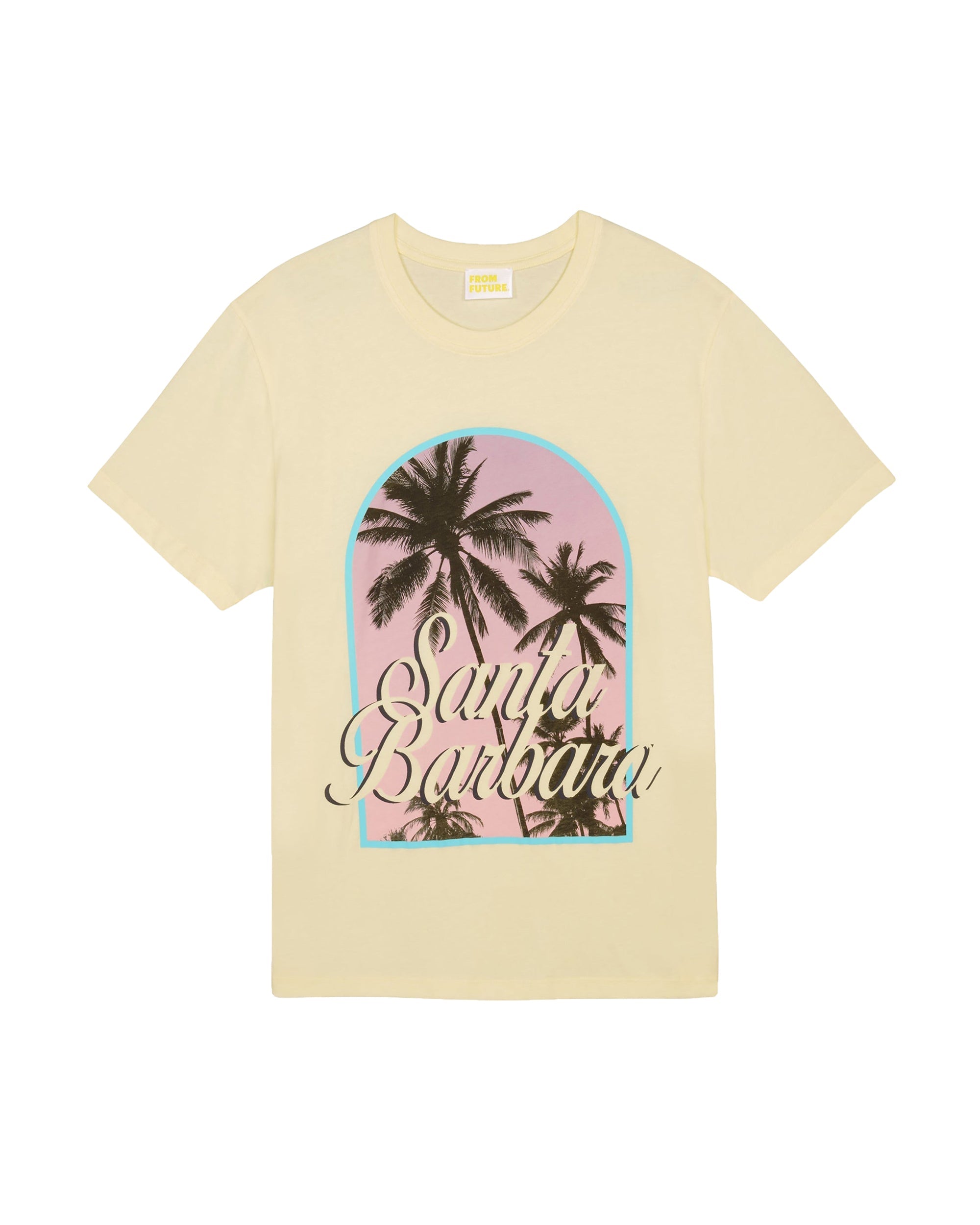 T-shirt Santa Barbara - Pale Yellow