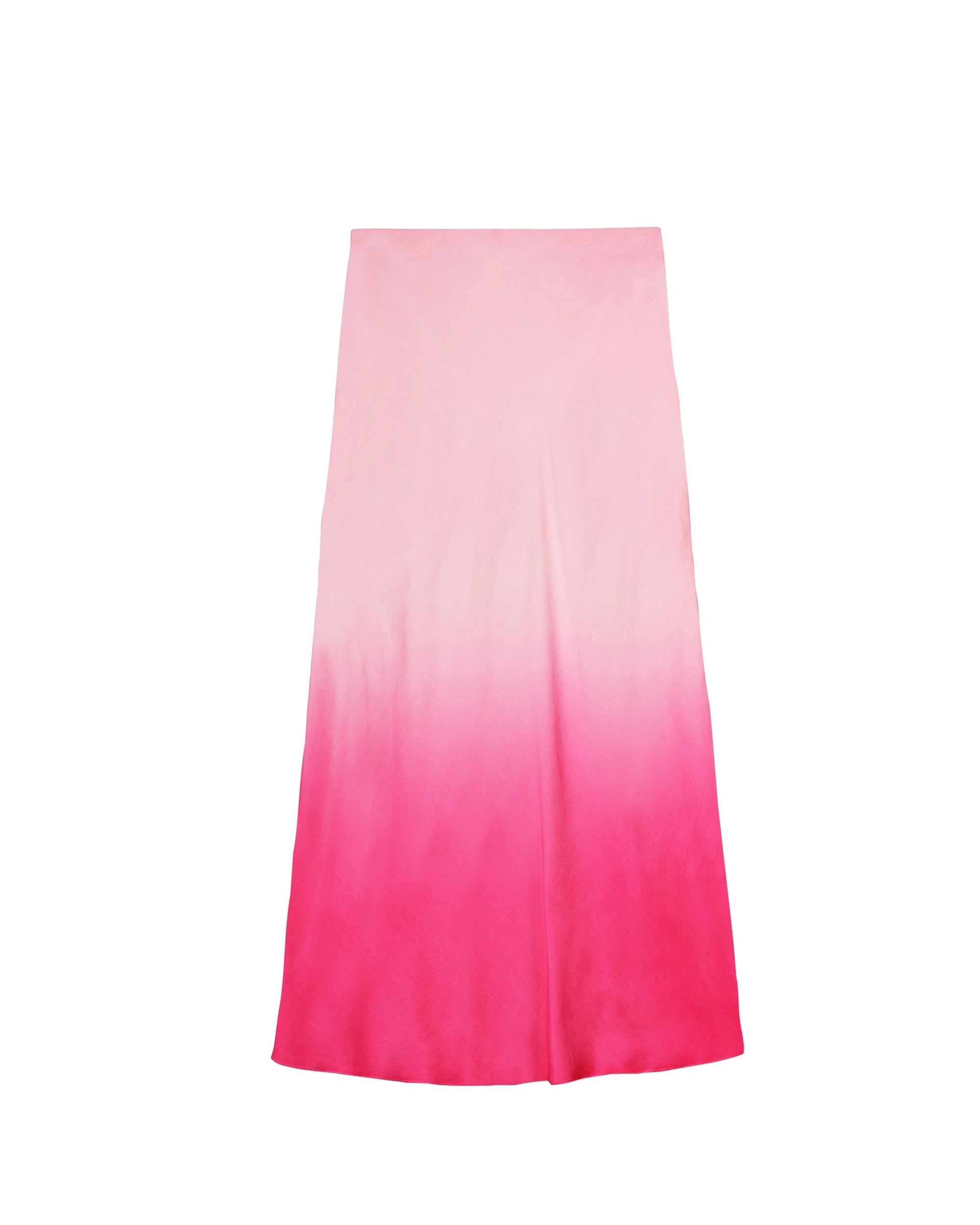 Jupe Gina en soie - Pink Tie & Dye