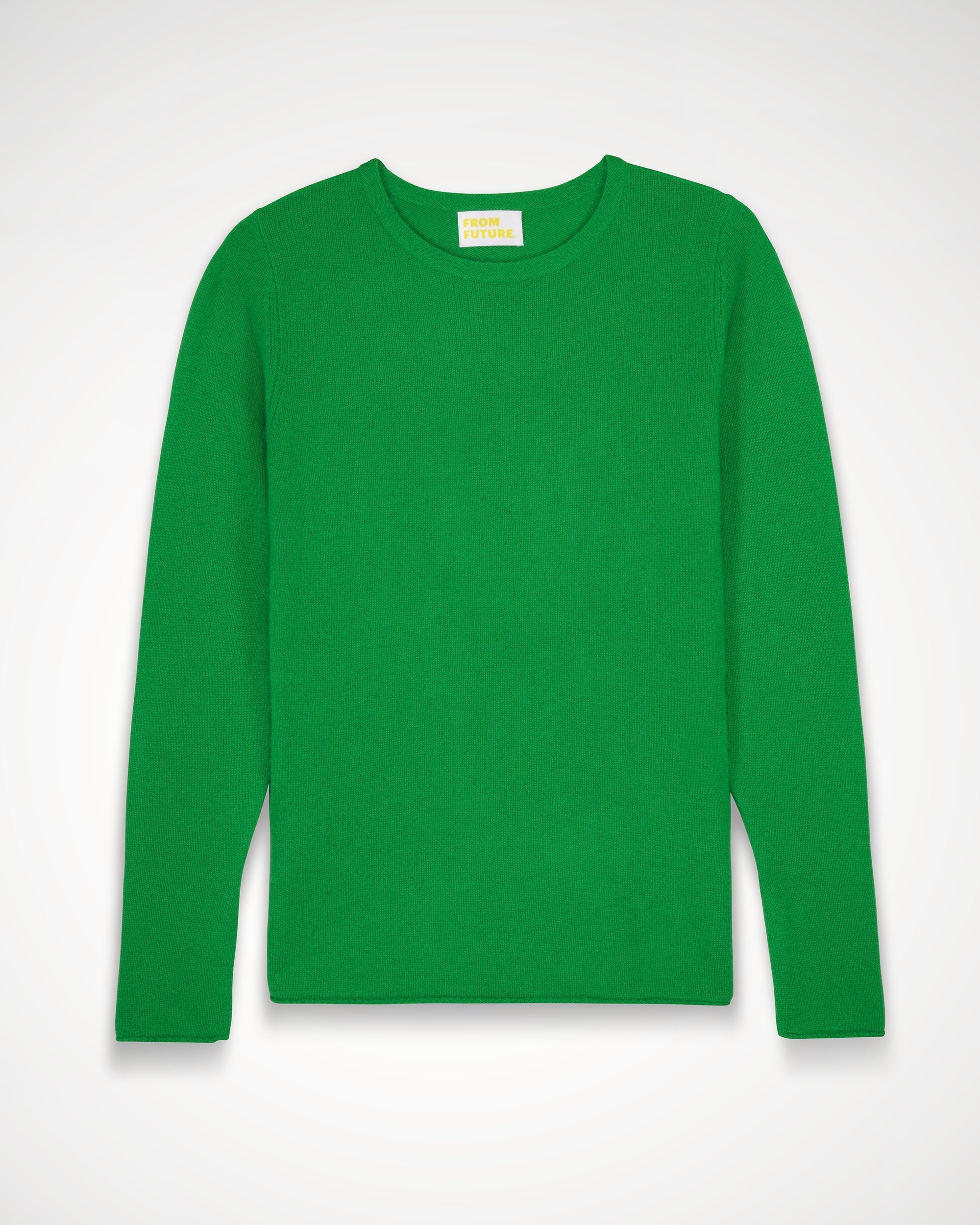 Pull Light à fente et col rond - Summer Green