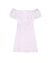 Robe Bella en soie - Lilac Blue