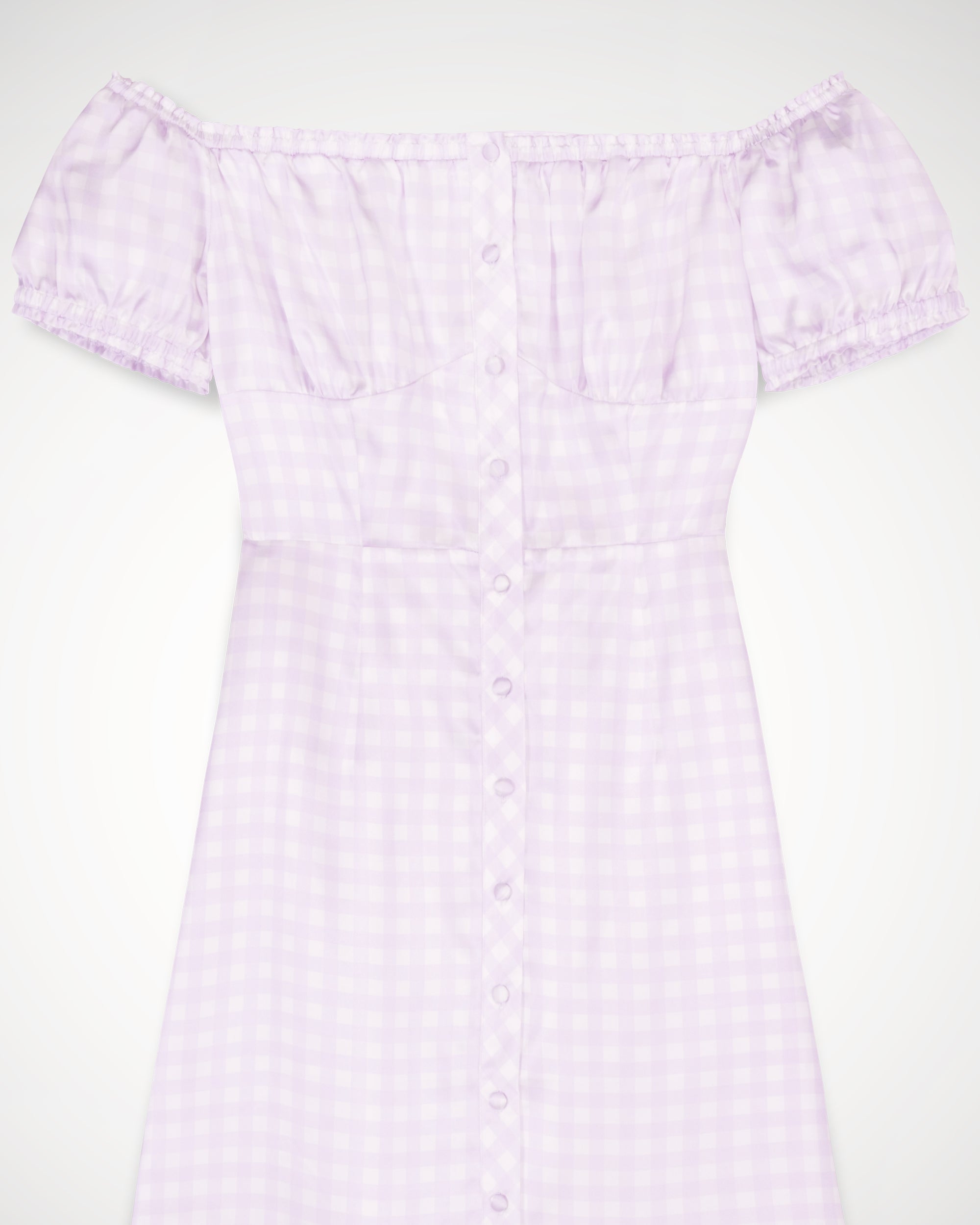 Robe Bella en soie - Lilac Blue