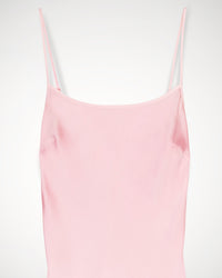 Robe longue Gisèle en soie - Pink Tie & Dye