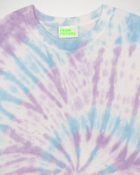 Robe t-shirt tie and dye oversize - Tie and Dye Lila
