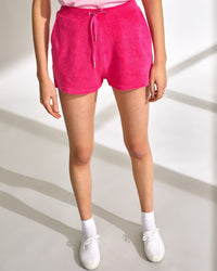 Short éponge confort - Neon Pink