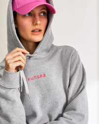 Hoodie brodé From Future - Light Heather Gray