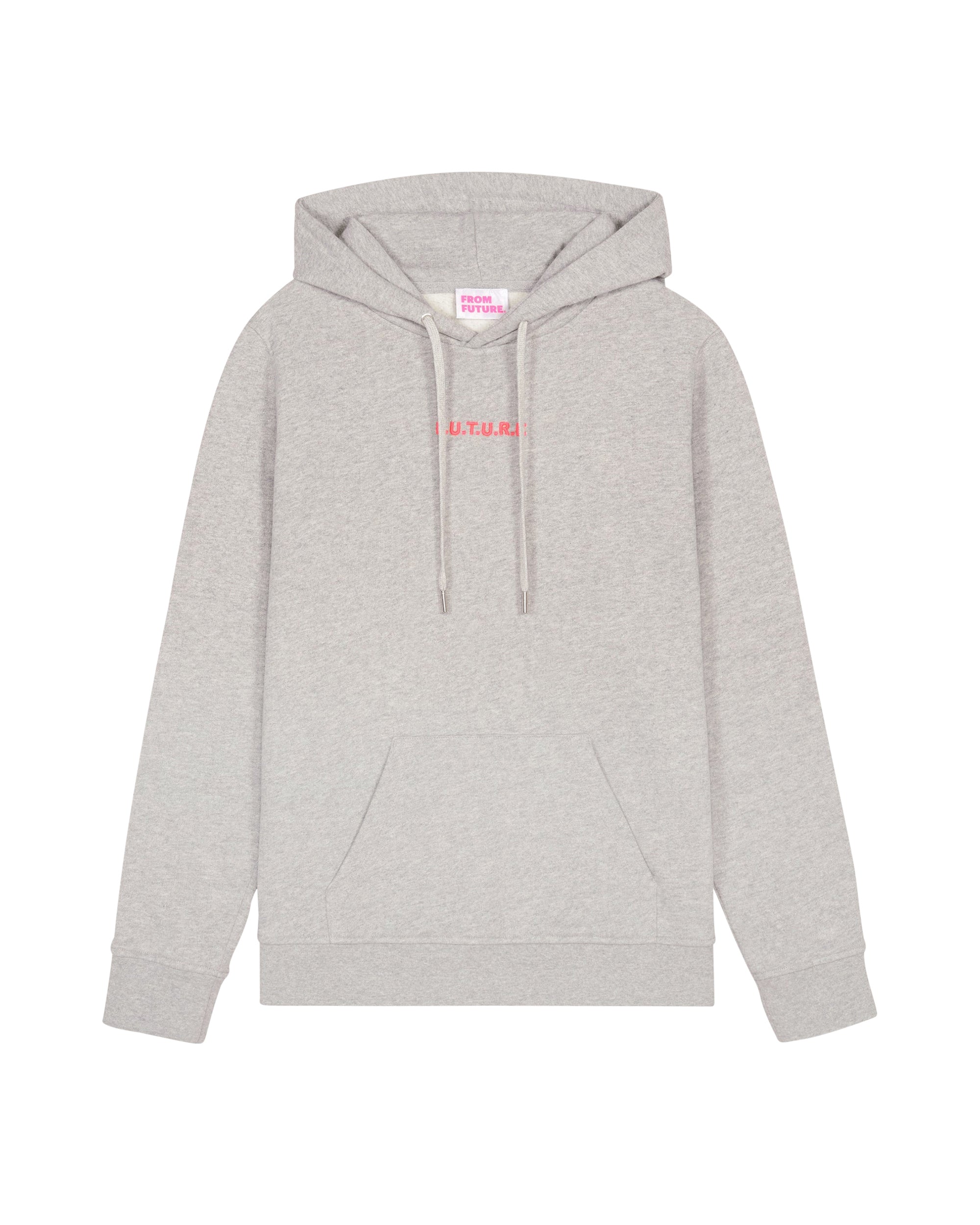 Hoodie brodé From Future - Light Heather Gray