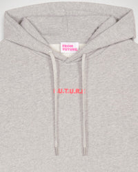 Hoodie brodé From Future - Light Heather Gray