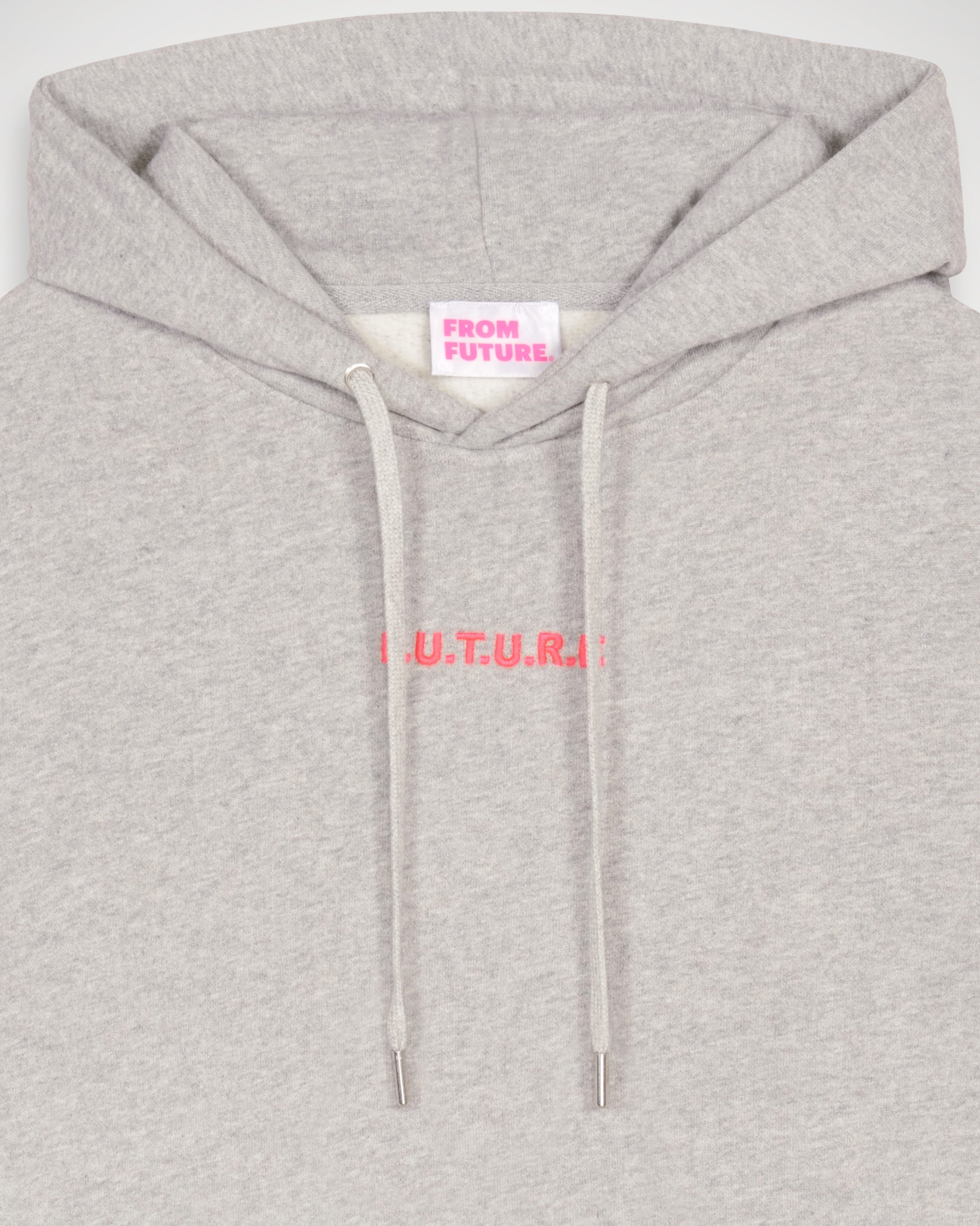 Hoodie brodé From Future - Light Heather Gray
