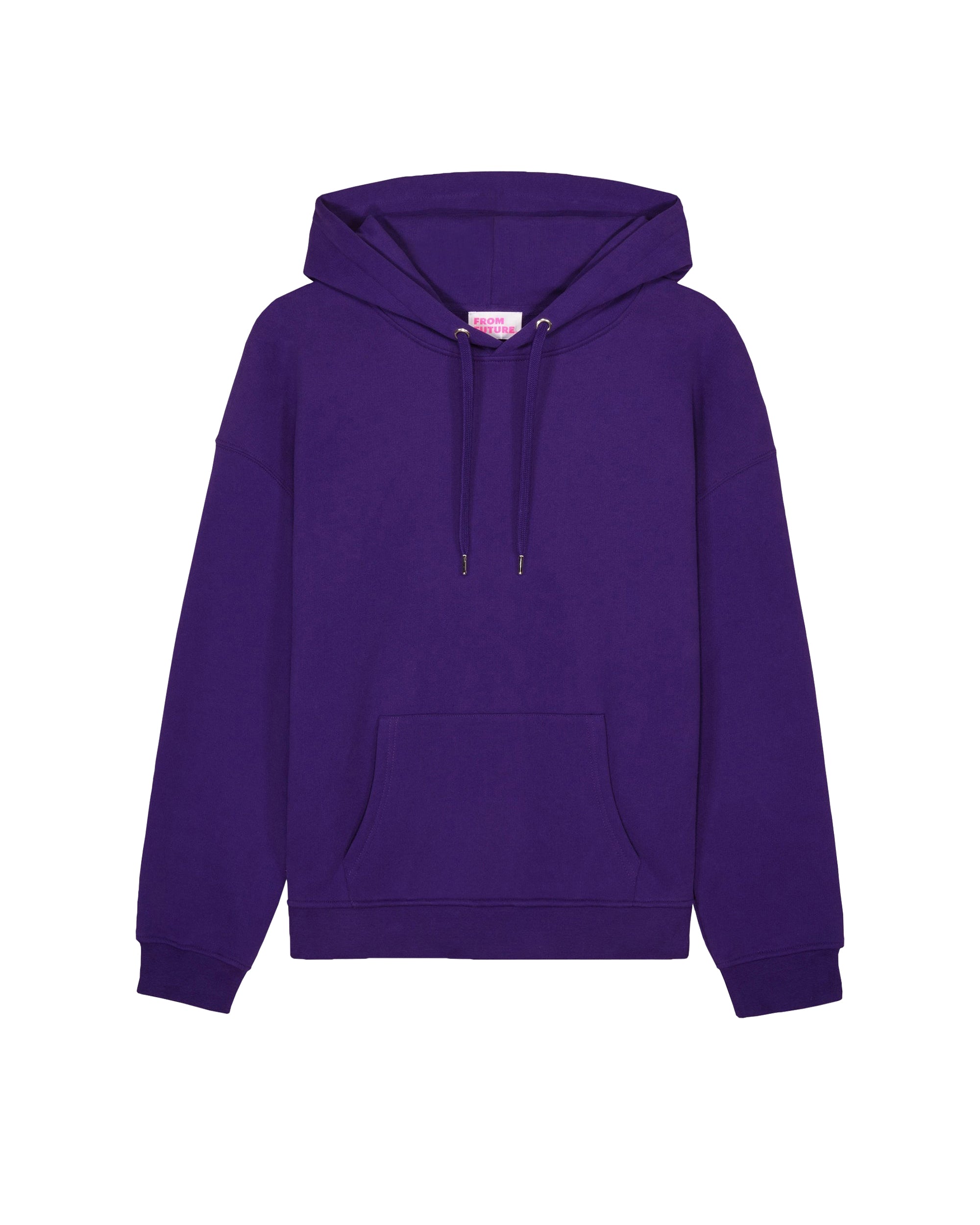 Hoodie oversize Flamingo Night - Purple