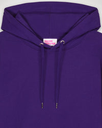 Hoodie oversize Flamingo Night - Purple
