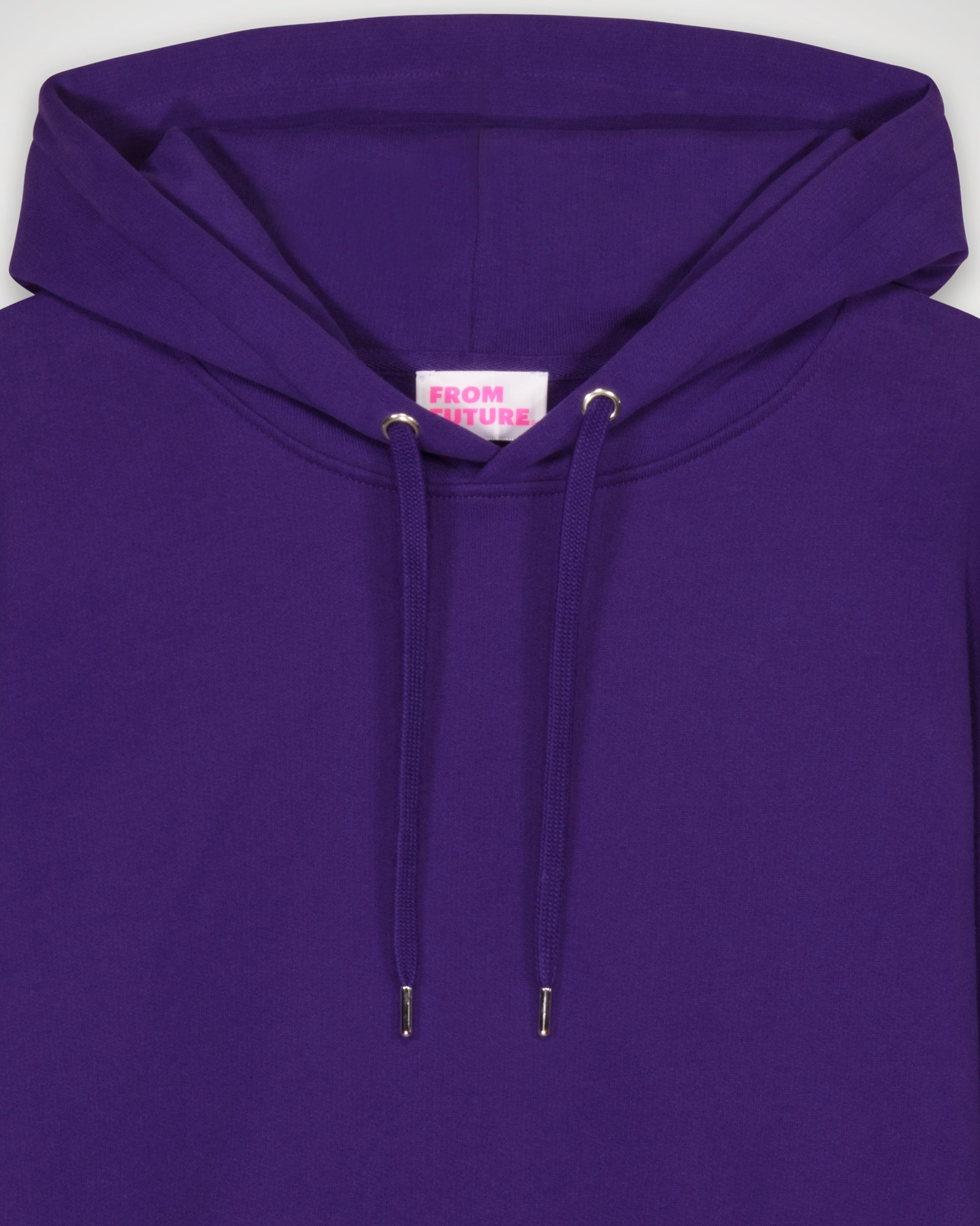 Hoodie oversize Flamingo Night - Purple