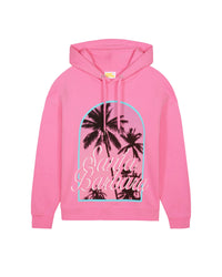 Hoodie oversize Santa Barbara - Sugar Pink