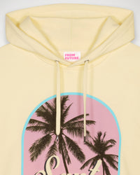 Hoodie oversize Santa Barbara - Pale Yellow