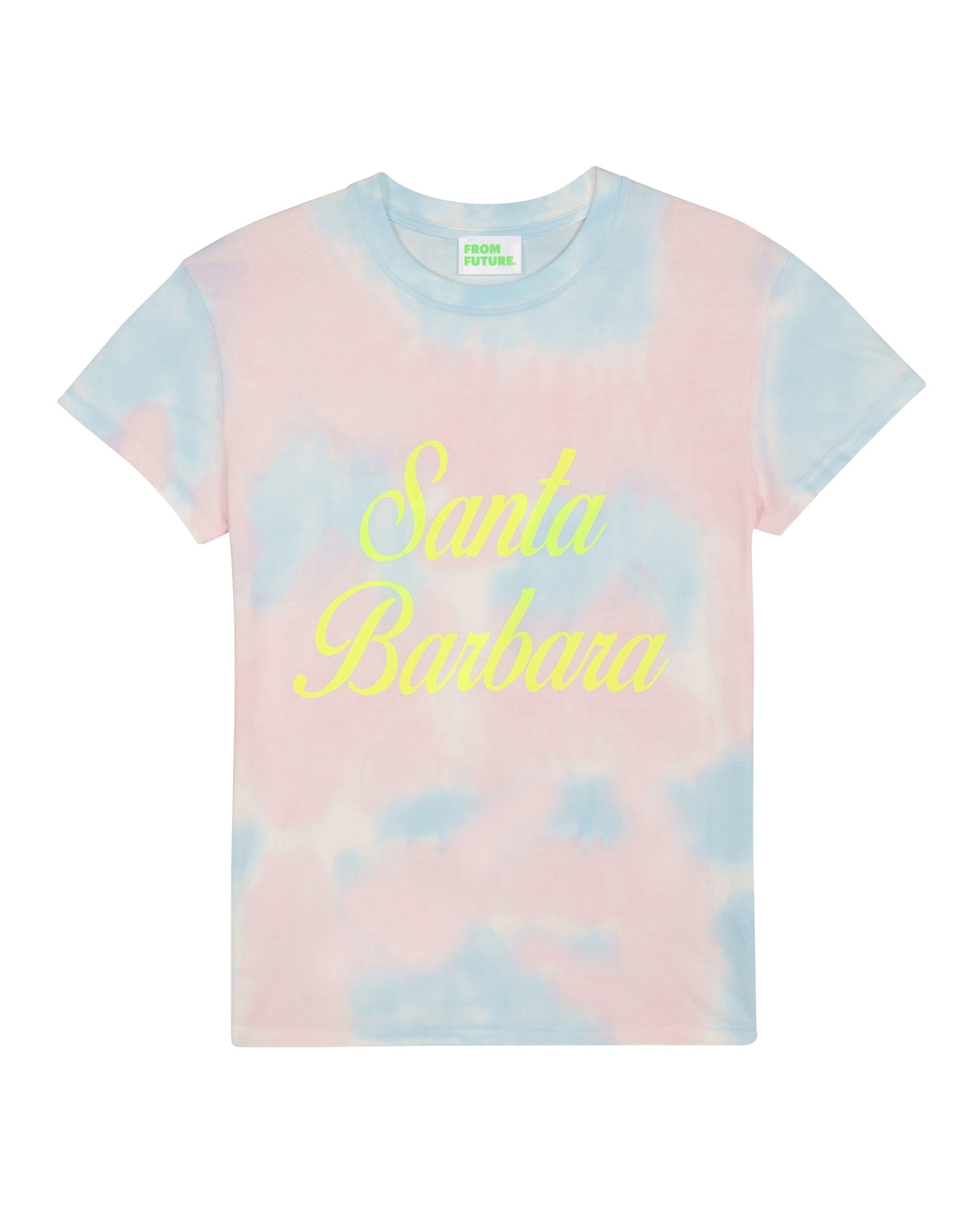 T-shirt tie and dye Santa Barbara - Blue Tie & Dye
