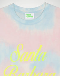 T-shirt tie and dye Santa Barbara - Blue Tie & Dye