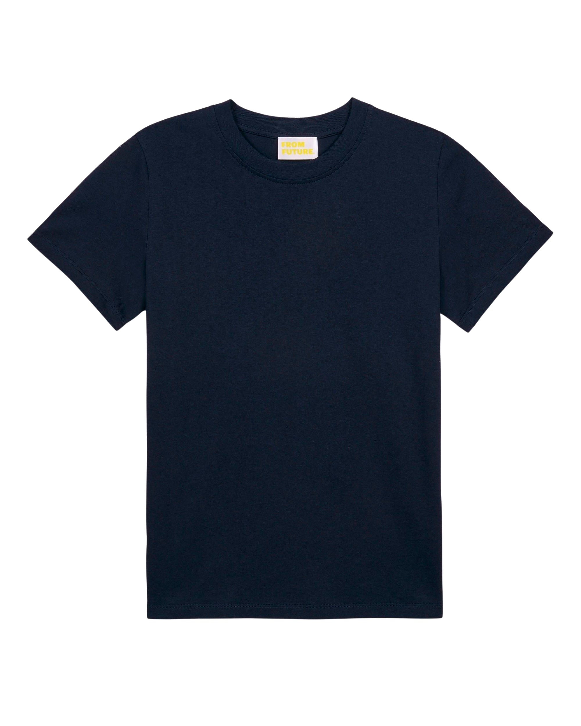 T-shirt Boyfriend à col rond - Navy Intense