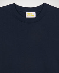 T-shirt Boyfriend à col rond - Navy Intense