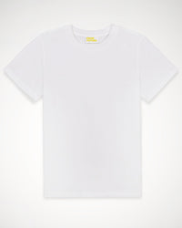 T-shirt Boyfriend à col rond - White