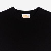 Pull à maille perlée et col roulé - Black