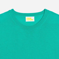 Pull à col rond en laine superfine - Mint