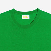 Pull à col rond en laine superfine - Summer Green