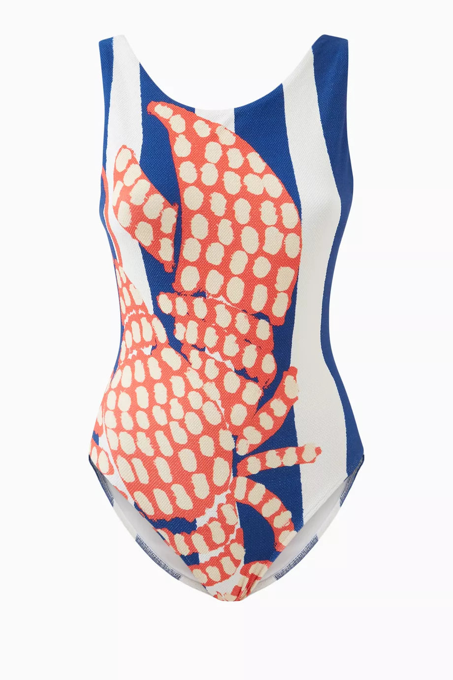 Maillot de bain une pièce Lobster - Orange