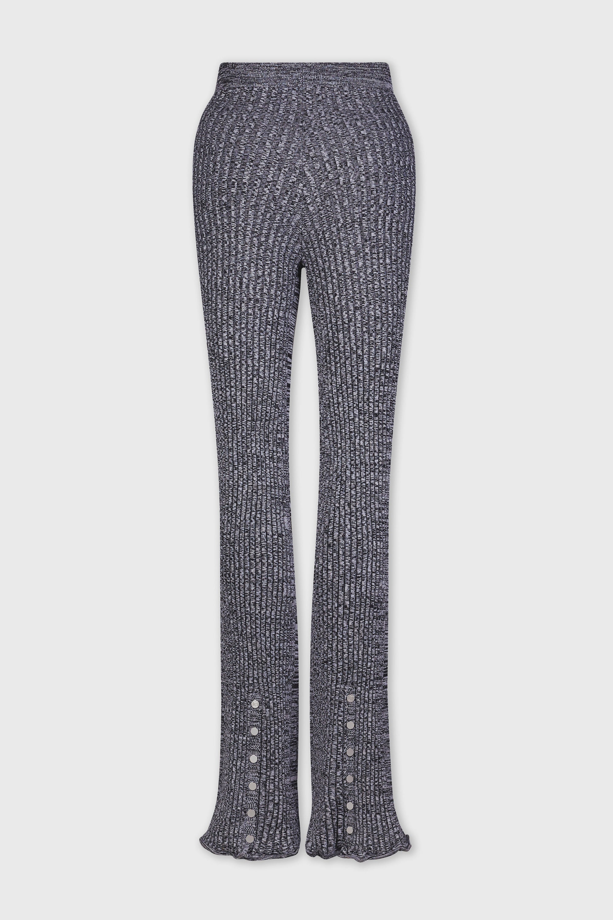 Pantalon côtelé en laine - Black & White