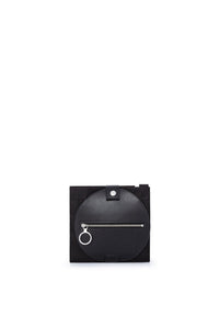 Sac Petit rafia à disque zippée - Black