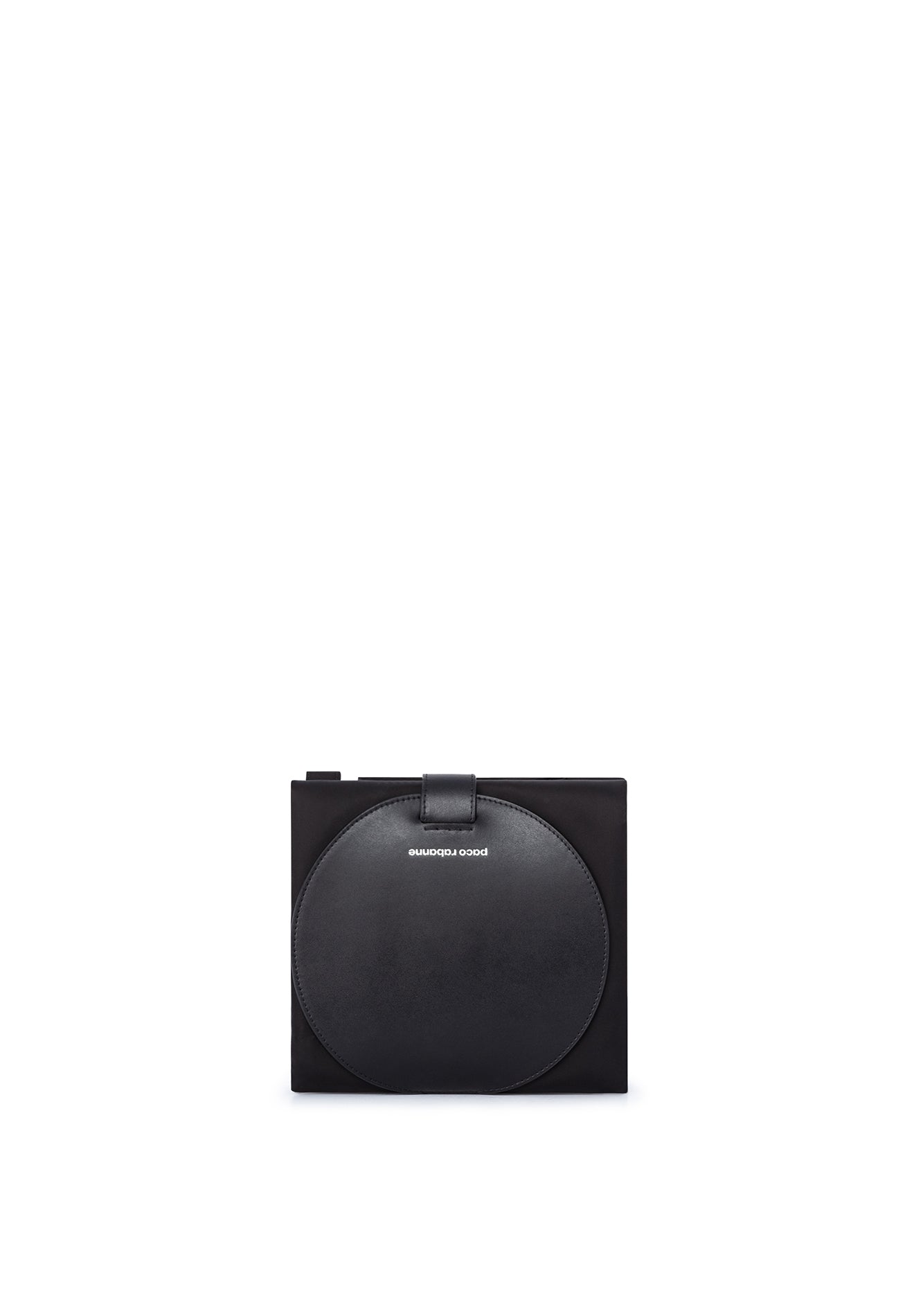 Sac Petit rafia à disque zippée - Black