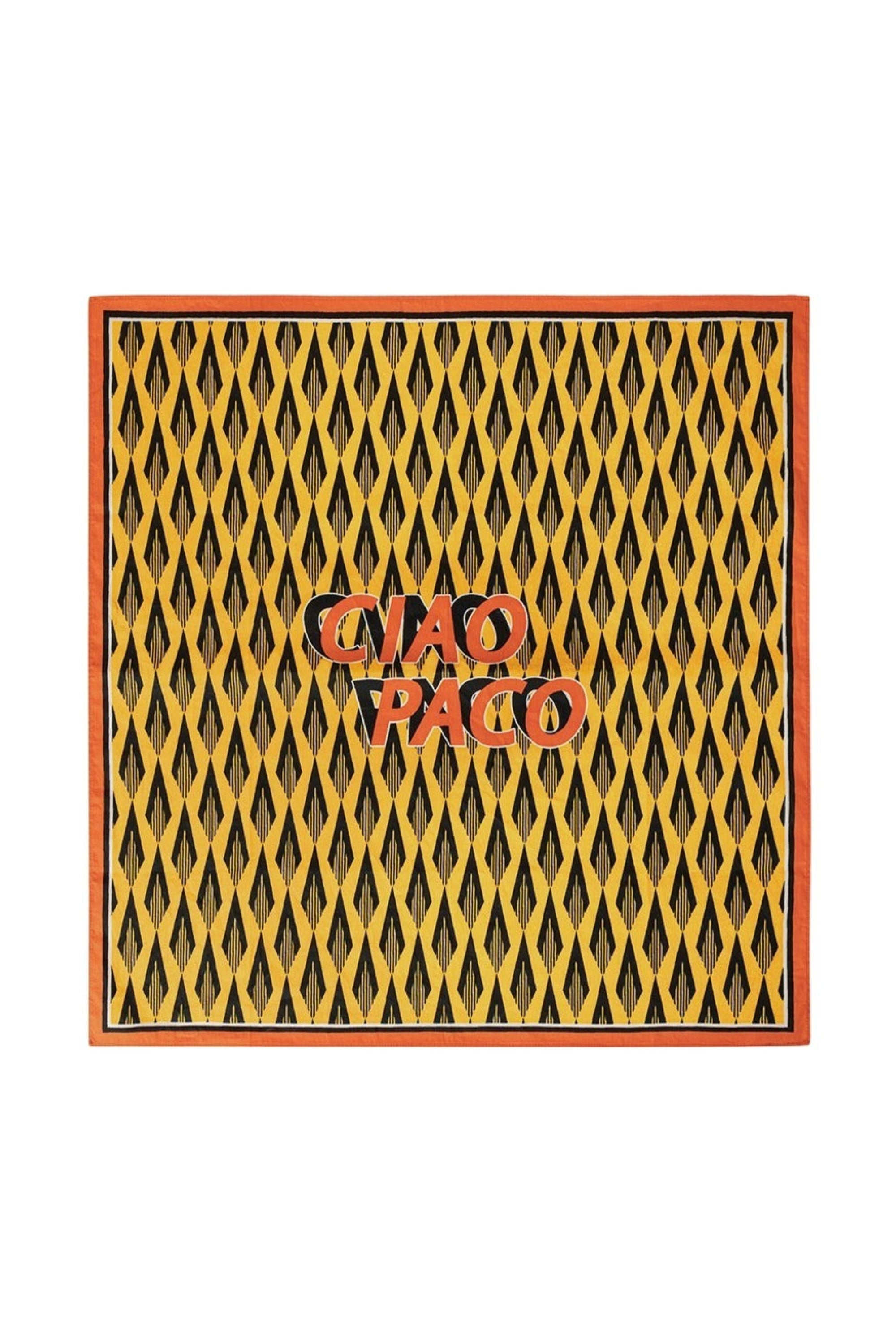 Foulard Ciao Paco - Yellow Ciao Paco