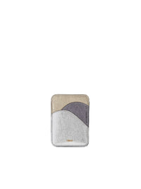 Porte-cartes Walden en cuir - Silver & Gold