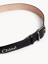 Ceinture classique en cuir - Black