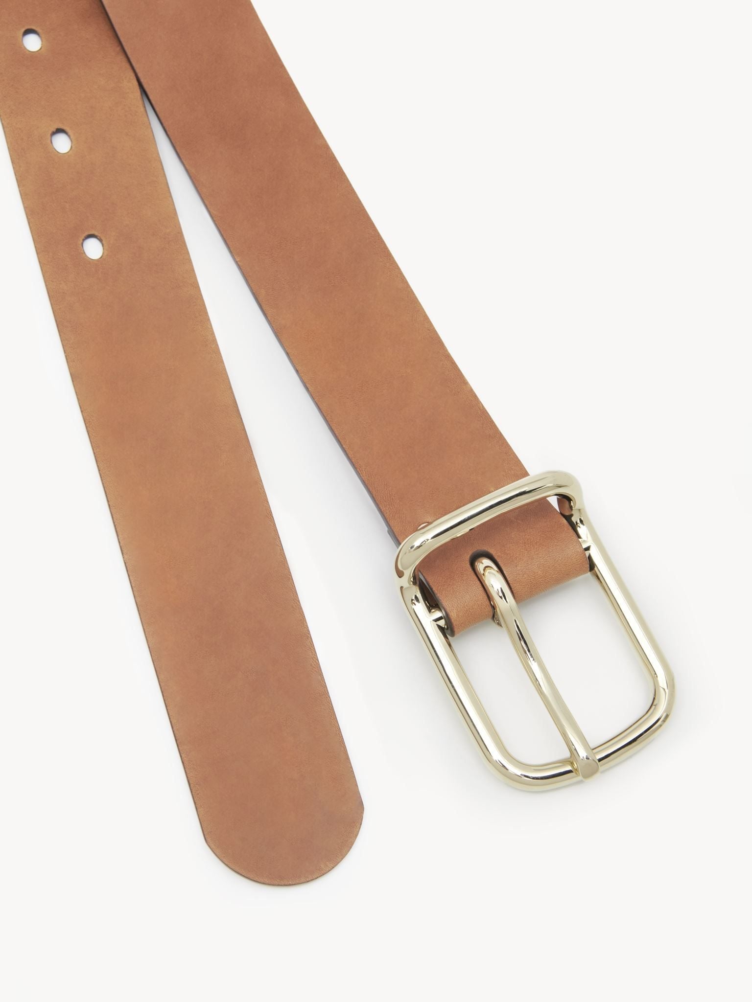 Ceinture Joe en cuir - Sandy Beige