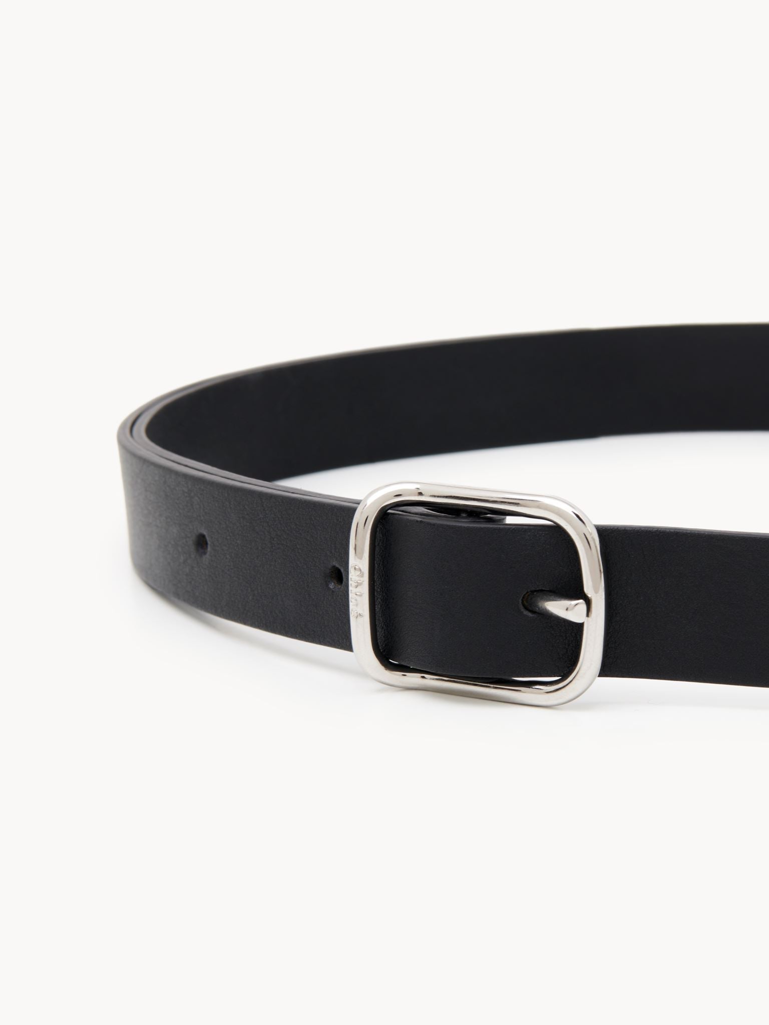 Ceinture Joe en cuir végétal - Black
