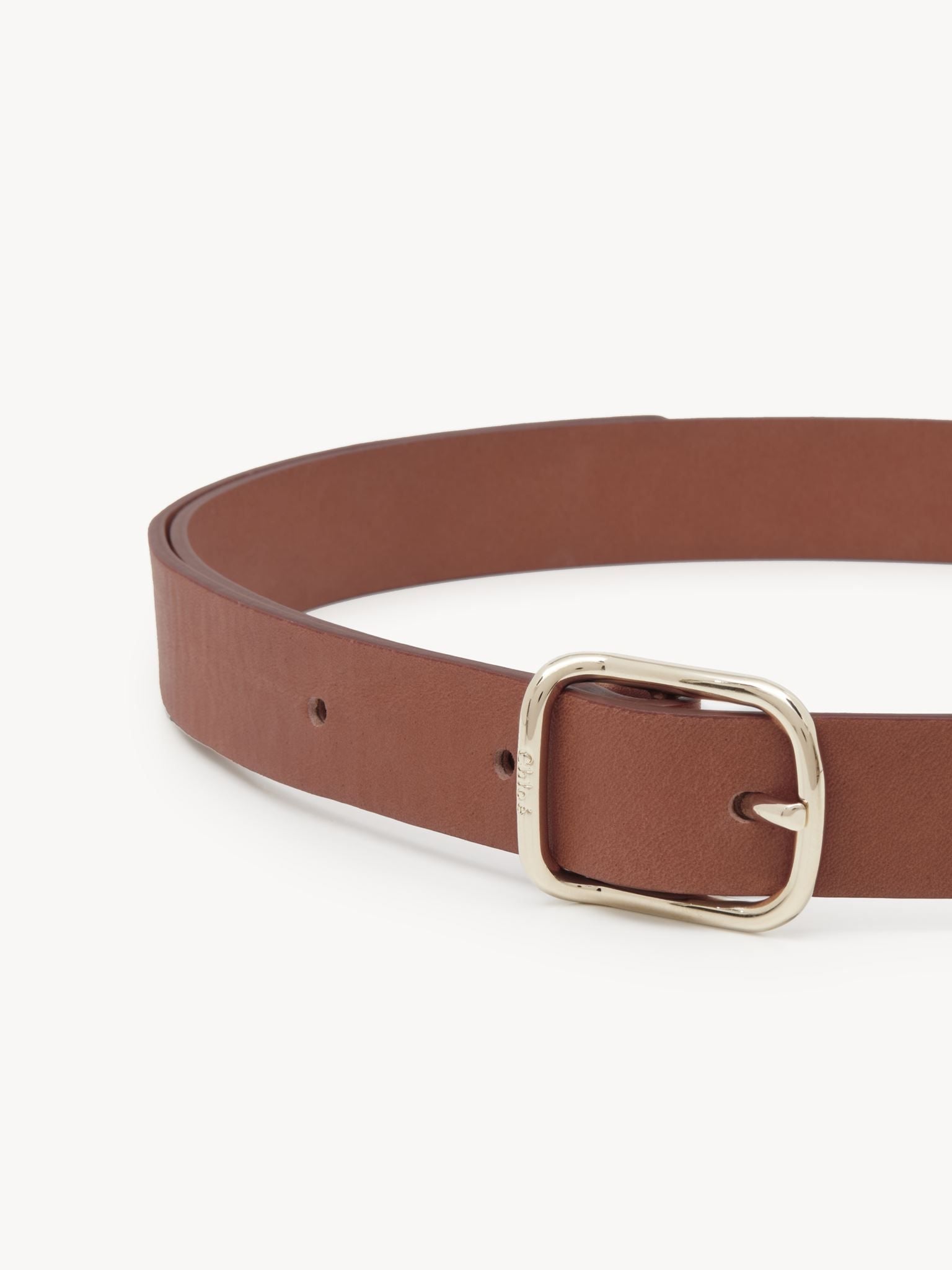 Ceinture Joe en cuir végétal - Suntan Brown