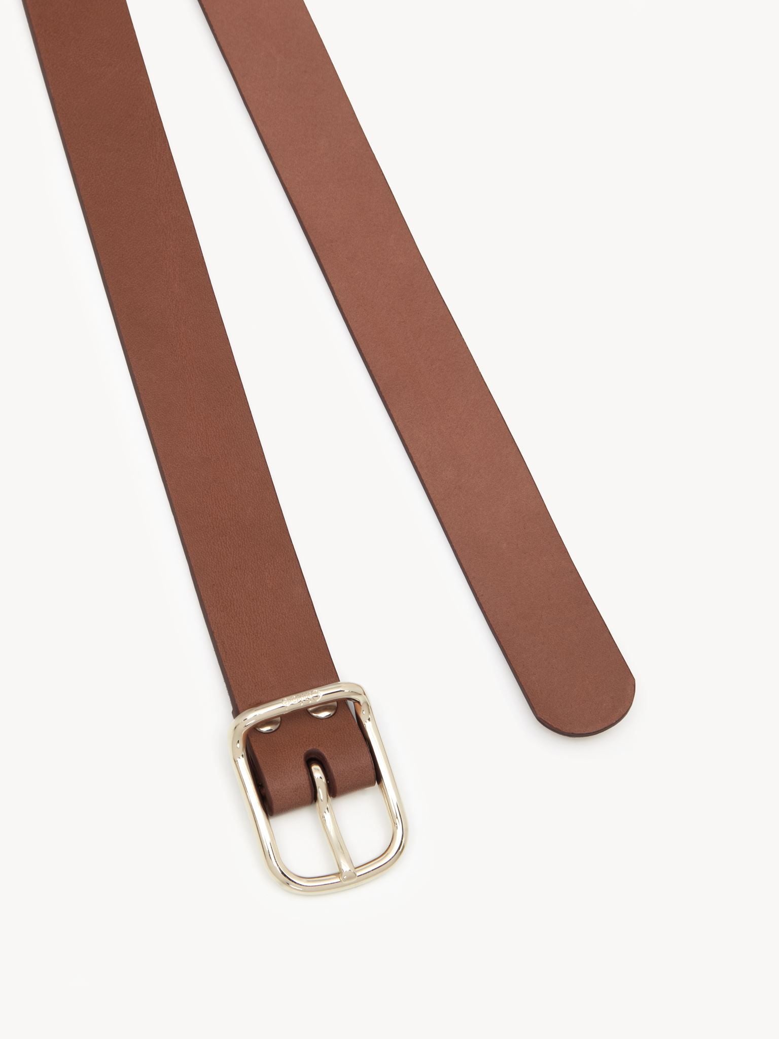 Ceinture Joe en cuir végétal - Suntan Brown