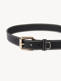 Ceinture Edith en cuir - Black