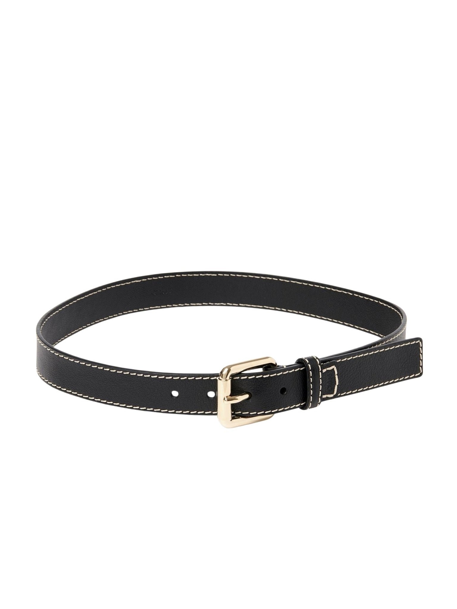 Ceinture Edith en cuir - Black