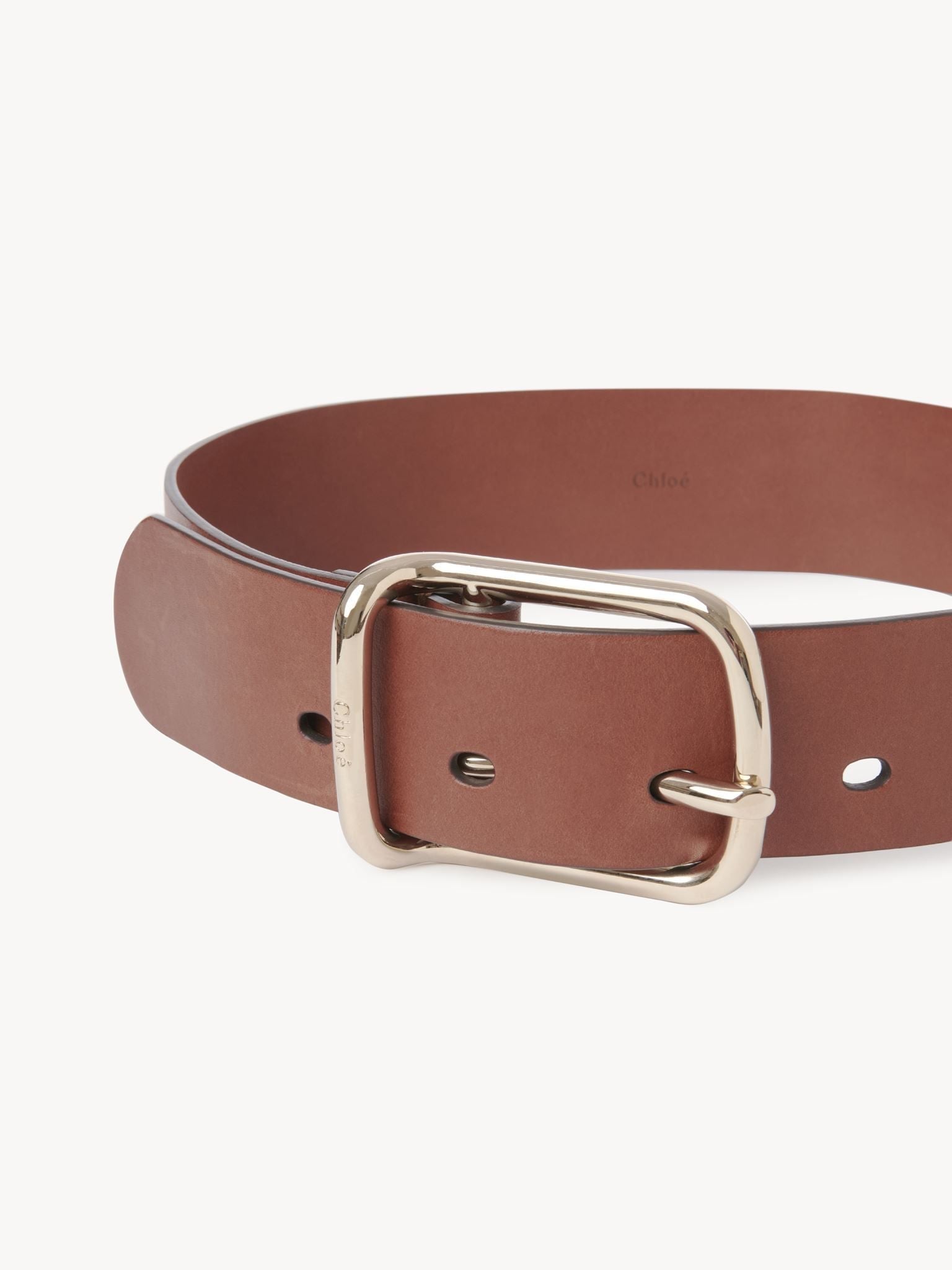 Ceinture Joe en cuir - Suntan Brown