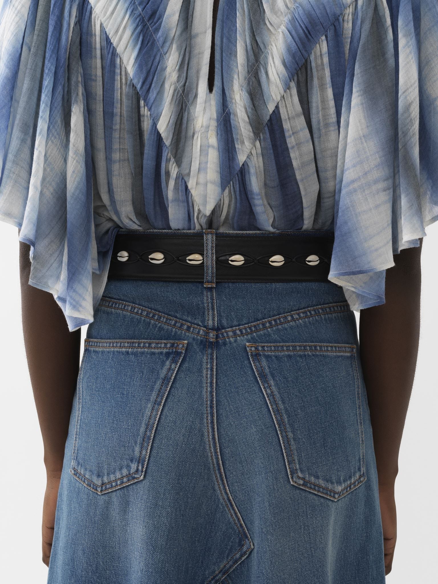 Ceinture Joe Lyv en cuir - Black