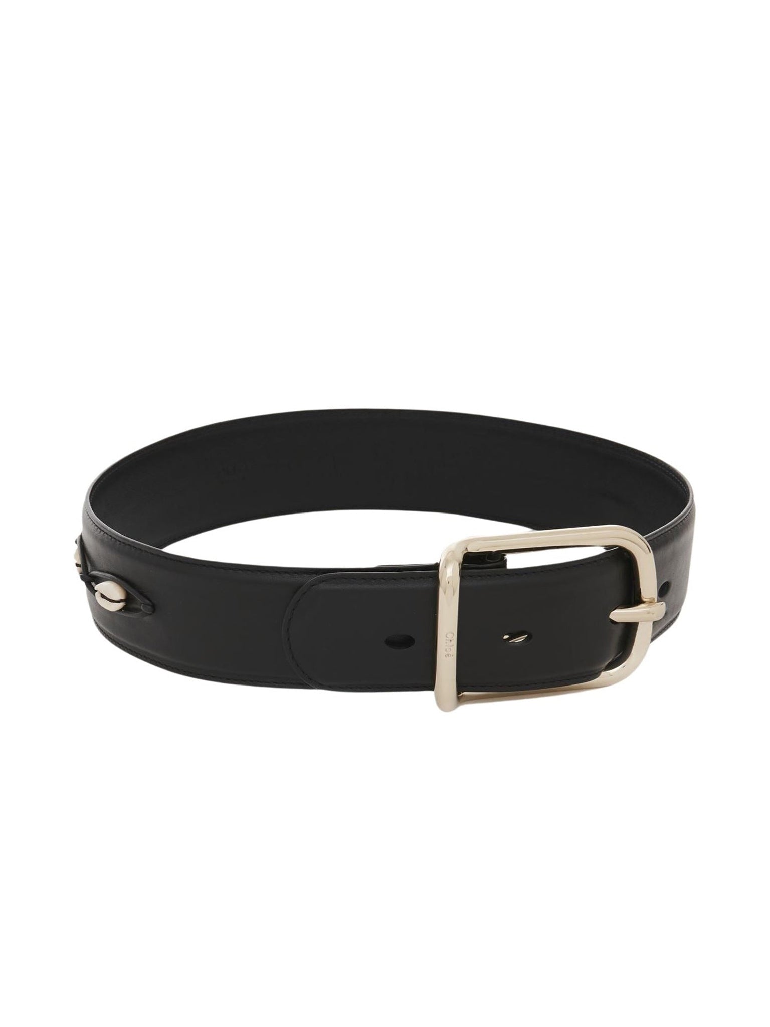Ceinture Joe Lyv en cuir - Black