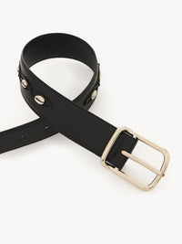 Ceinture Joe Lyv en cuir - Black